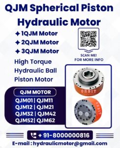 QJM Spherical Piston Hydraulic Motor Manufacturer in Ahmedabad Mumbai Pune Chennai Bangalore Hyderabad Delhi Nashik Kolkata Nagpur Coimbatore India